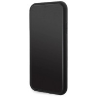 Guess GUHMN61G4GFRK iPhone 11 6.1" / Xr black/black hardcase 4G Collection Leather Metal Logo MagSafe
