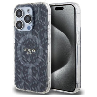 Guess IML GCube MagSafe case for iPhone 15 Pro - black