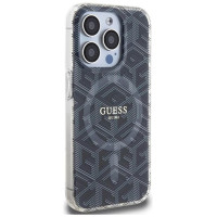Guess IML GCube MagSafe case for iPhone 15 Pro - black