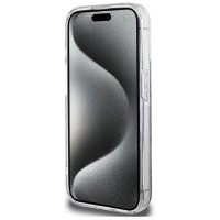 Guess IML GCube MagSafe case for iPhone 15 Pro - black