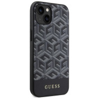 Guess GCube Stripes MagSafe case for iPhone 15 / 14 / 13 - black