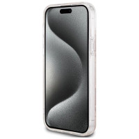 Guess IML GCube MagSafe case for iPhone 15 / 14 / 13 - brown