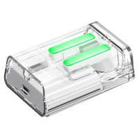 Joyroom TWS Joyroom JR-TC1 IceLens Series wireless headphones with LED lights - white