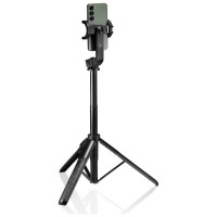 Spigen S560W Bluetooth Selfie Stick with Tripod - Black