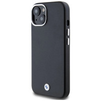 BMW Signature Wrapped Metal MagSafe Case for iPhone 14/15/13 - Black