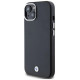 BMW Signature Wrapped Metal MagSafe case for iPhone 15 Plus / 14 Plus - black