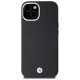 BMW Signature Wrapped Metal MagSafe case for iPhone 15 Plus / 14 Plus - black