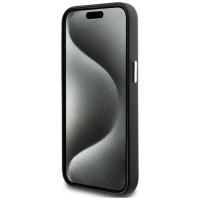 BMW Signature Wrapped Metal MagSafe case for iPhone 15 Plus / 14 Plus - black