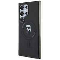 Karl Lagerfeld IML Ikonik MagSafe Case for Samsung Galaxy S24 Ultra - Black