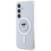 Karl Lagerfeld IML Choupette MagSafe case for Samsung Galaxy S24 - transparent