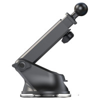 Joyroom JR-ZS219 electric dashboard mount with 15W inductive charger - black