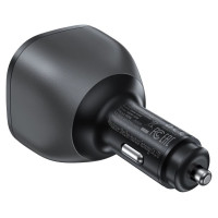 Acefast B14 car charger 165W 2x USB-C 1x USB-A - black