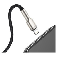 Baseus Cafule Series Metal Data USB-A / Lightning 2.4A cable 1m - black