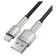 Baseus Cafule Series Metal Data USB-A / Lightning 2.4A cable 1m - black