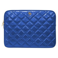 Guess 4G Quilted case for a 14" laptop - blue