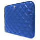 Guess 4G Quilted case for a 14" laptop - blue