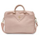 Guess Triangle 4G bag for a 16" laptop - pink