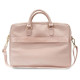 Guess Triangle 4G bag for a 16" laptop - pink