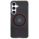 Mercedes Double Layer W Red MagSafe case for Samsung Galaxy S24 - black
