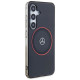Mercedes Double Layer W Red MagSafe case for Samsung Galaxy S24 - black