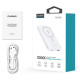 Choetech Powerbank Choetech B663 10000mAh 20W MagSafe USB-A / USB-C - white