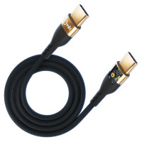 3Mk Protection 3mk Hyper Silicone Cable USB-C / USB-C 100W 2m - Black