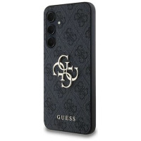 Guess 4G Big Metal Logo case for Samsung Galaxy A35 - black