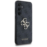 Guess 4G Big Metal Logo case for Samsung Galaxy A35 - black