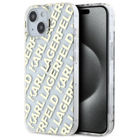 Karl Lagerfeld IML Fullover Logo case for iPhone 15 / 14 / 13 - gold
