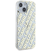 Karl Lagerfeld IML Fullover Logo case for iPhone 15 / 14 / 13 - gold