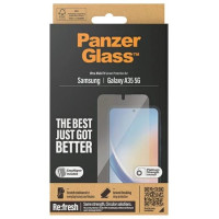 Panzerglass Ultra-Wide Fit tempered glass with positioner for Samsung Galaxy A35 5G