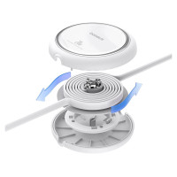 Baseus Free2Pull Cable Retractable USB-C / Lightning 20W 1m - White