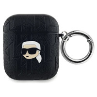 Karl Lagerfeld Monogram Karl Head case for AirPods 1 / 2 - black