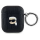 Karl Lagerfeld Monogram Karl Head case for AirPods 1 / 2 - black