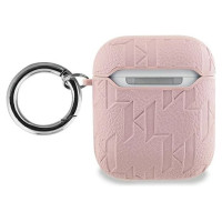 Karl Lagerfeld Monogram Karl Head case for AirPods 1 / 2 - pink