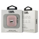 Karl Lagerfeld Monogram Karl Head case for AirPods 1 / 2 - pink