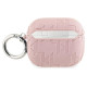 Karl Lagerfeld Monogram Choupette Head case for AirPods 3 - pink