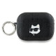 Karl Lagerfeld Monogram Choupette Head case for AirPods Pro 2 - black