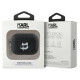 Karl Lagerfeld Monogram Choupette Head case for AirPods Pro 2 - black