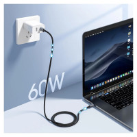 Choetech XCC-1014 USB-C / USB-C PD 60W cable - gray
