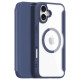 Dux Ducis Skin X Pro iPhone 16 Case with MagSafe and Flip - Blue