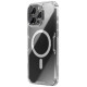Nillkin Nature Pro Magnetic Case with MagSafe for iPhone 16 - Transparent & White
