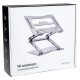 Wozinsky WRS-CPY75DSS Aluminum Laptop and Tablet Stand + Free Smartphone Stand - Silver