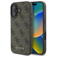 Guess 4G Classic iPhone 16 Plus Case - Brown