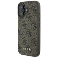 Guess 4G Classic iPhone 16 Plus Case - Brown
