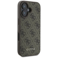 Guess 4G Classic iPhone 16 Plus Case - Brown