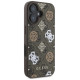 Guess 4G Printed Stripes MagSafe iPhone 16 Case - Brown