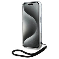 Karl Lagerfeld Zebra With Cord iPhone 15 Pro Max Case - Purple