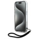 Karl Lagerfeld Zebra With Cord iPhone 15 Pro Max Case - Purple