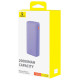 Baseus Airpow 20W 20000mAh Power Bank with Baseus Simple Series USB-A - USB-C 50cm Cable - Purple